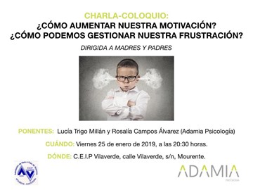 Charla de motivación y frustración enero 2019