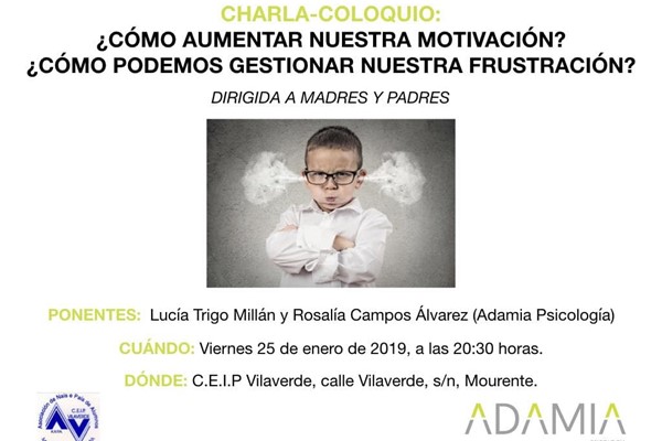 Charla de motivación y frustración enero 2019