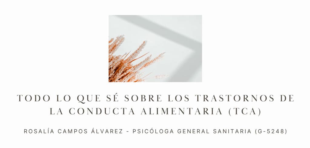 Trastorno de la Conducta Alimentaria (TCA)
