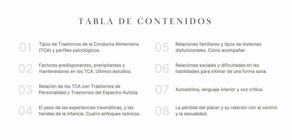 Trastorno de la Conducta Alimentaria (TCA)