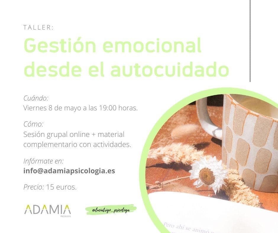 Taller: "Gestión emocional desde el autocuidado"