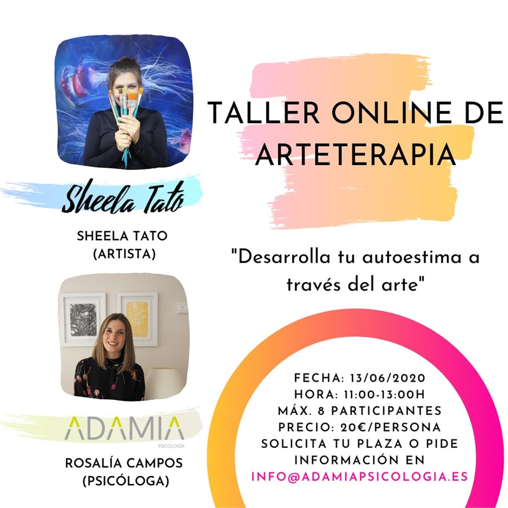 Taller online: "Desarrolla tu autoestima a través del arte"