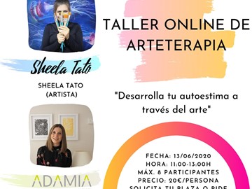 Taller online: "Desarrolla tu autoestima a través del arte"