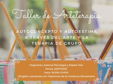 Taller presencial de Arteterapia: "Autoconcepto y autoestima a través del arte y la Terapia de Grupo"