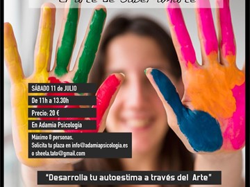 Taller presencial: "Desarrolla tu autoestima a través del arte"