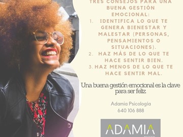 Tres consejos para una buena gestión emocional